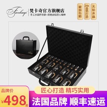 Gold foil white wine cup Small wine dispenser set Crystal glass wine glass Wine glass white wine household bullet cup gift box