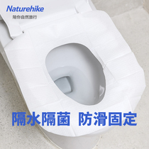 10 pieces of disposable toilet pad hotel toilet pad dirty pad sticky Sticker portable travel travel travel NH