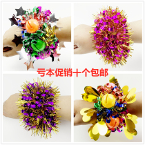 Games admission creative props kindergarten performance performance hand-held opening ceremony childrens bell bracelet dance