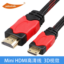  Mini HDMI HD cable Mini size head conversion Canon 5D4 6D2 Nikon D850 Connect monitor