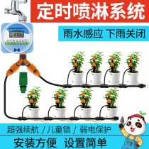 Generation hair automatic flower watering device home intelligent timing control lazy watering artifact spray micro-spray drip irrigation