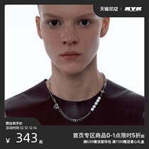 KVK Pearl stitching necklace female light luxury niche 2021 new design sense Net red choker ins tide jewelry