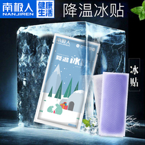 South Pole Ice Cool Sticker Cool Summer Dormitory Summer Military Training Students Cute Cool Down Theorizer Mobile Phone Heat Dissipation Ice Sticker