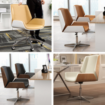 Fashion Office Chair Computer Chair Home Chair Conference Chair Boss Leather Class Front Seat Swivel Chair Simple