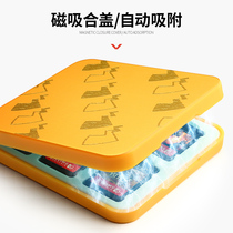 Enoch Nintendo switch game card storage bag ns card box game card box accessories storage box magnetic suction game card bag switchlite portable anti-drop card box color painting storage box