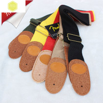 Guitar Strap Leather Electric Guitar Strap Folk wooden guitar Strap Printed multi-color guitar shoulder strap strap