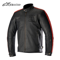 A star alpinestars motorcycle suit riding suit autumn winter riding leather jacket locomotive jacket CHARLIE