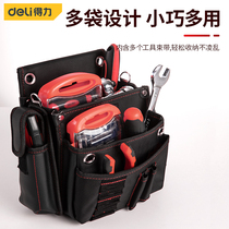 The Right-hand Kit Home Electrician Special Multifunction Canvas Kit Large Capacity Containing Five Gold Tool Bags