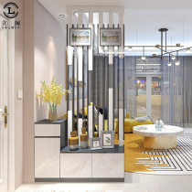 Porch partition cabinet living room decoration cabinet entrance entrance door cabinet shoe cabinet White Paint Hall decoration screen Cabinet