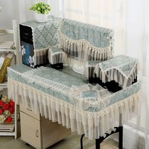 Computer desktop tablecloth cloth lace European version 22 inch computer cover cloth 24 computer tablecloth cover coffee table cover