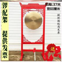 New product gongs and drums a set of gongs with flower windows wooden shelves gongs and drums a full set of opening celebrations three sentences