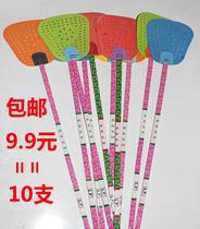 Ten fly swatters extended pole family restaurant kitchen sponge bamboo pole fly fly fly fly anti-mosquito artifact