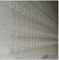 Supermarket toothbrush rack hook shelf display rack Wall-mounted iron rack storage rack Rental house jewelry lattice net dormitory