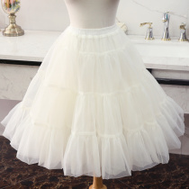 Skirt support Lolita Lolita Lolita boneless daily support soft yarn marshmallow cloud skirt cosplay skirt violence