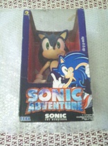 New unused ~ Genuine Sega Sonic Adventure (oversized version) movable doll produced in 1999
