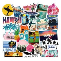 50 Hawaii travel stickers vacation trolley box car refrigerator graffiti water cup Mobile phone computer hand account stickers
