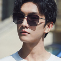 New metal polarized sunglasses Mens discoloration sunglasses Anti-UV driving glasses Spot Wholesale 19369
