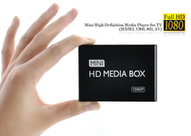 Hard disk player Car 1080P audio and video multimedia U disk player box HDMI high-definition AV video advertising machine