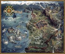 Witcher 3 Wizard World Map Puzzle Official Genuine Peripheral Gamker
