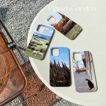 PlanetGarden Korean film niche original memories montage iphone12 13 half pack Protective case