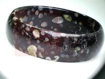 Luoyang plum jade bracelet natural jade bracelet peach pollen agate red emerald green Nuwa meteorite 60 bracelet