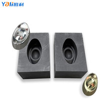 Special-shaped graphite mold Yuanbao mold is easy to demold and does not stick ingots. Gold silver copper graphite oil tank Crucible