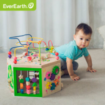 Germany EverEarth children around Pearl Box Multi-functional game string Everest Boys girls early education Puzzle Toys