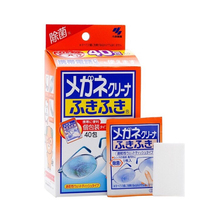 Japan imported Kobayashi pharmaceutical glasses mobile phone screen lens cleaning paper mirror cloth fingerprint removal wet tissue 40 Pack