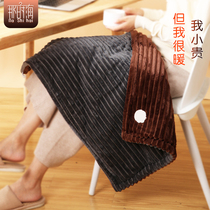 Warm-warming blanket cover leg knee blanket office heating blanket cover leg cushion warm leg artifact small electric blanket quilt