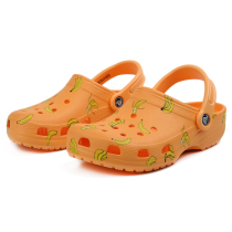 CROCS carlochi cave shoes women's shoes 2022 spring new sneakers printed sandals beach shoes 206375