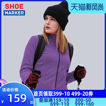 Pathfinder official website jacket womens autumn and winter outdoor fleece sportswear warm leisure jacket TACH92930