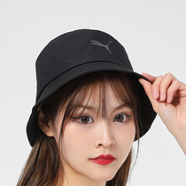 PUMA Puma mens hat womens hat 2021 summer new black fisherman hat basin hat sports hat leisure hat visor hat