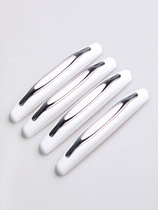 Door anti-collision strip rearview mirror thickened anti-collision protection sticker Car decoration supplies Daquan door scraping and wiping glue