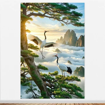 松鹤延年绢本挂画-松鹤延年绢本挂画促销价格、松鹤延年绢本挂画品牌- 淘宝