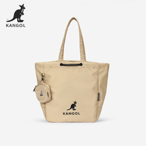 KANGOL official 2021 new drawstring large capacity waterproof fitness bag one shoulder portable tote bag for men and women