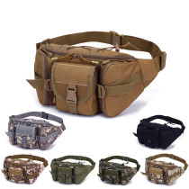 Military fans men Sports outdoor large capacity waterproof tactical running bag riding Travel running multifunctional wear-resistant chest bag