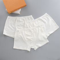 Disposable underwear pure men's cotton travel boxer underwear adult cotton travel outdoor wash-free shorts 8 Pack