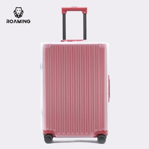  Roaming suitcase luggage cover scratch-resistant matte transparent 20 22 24 26 28 inch box suitcase trolley case
