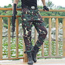 Shield Lang military fan pants mens overalls training pants outdoor military training pants wear-resistant tactical pants loose special forces pants Spring