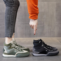  Dad shoes womens 2020 new spring and autumn womens shoes burst all-match casual sports shoes 2021 super fire high-top board shoes