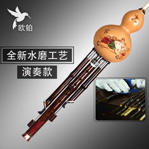 Ou Bo Hulusi Musical Instrument Beginner c Down B F Tone Professional Performance Musical Instrument Children Yunnan Natural Zizhu