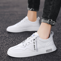  2020 new spring mens shoes white shoes board shoes Korean version of the trend all-match mens casual shoes net red white shoes tide shoes