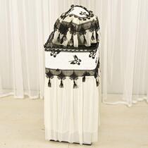 Tea bar machine dust cover Tea bar machine dust cover Tea bar machine cover Water dispenser dust cover Lace Tea bar machine cover cover towel