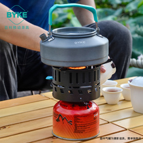 Encyclopedia portable outdoor tea stove teapot set stove tea boiling water artifact picnic stove outdoor windproof gas stove