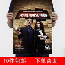 Warehouse 13 Season 2 Eddie McClintock Kraft Paper Poster Decorative Painting 2