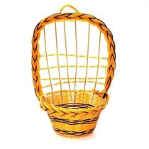Hanging basket wall-mounted flower pot rattan flower basket basket hanging basket woven hanging orchid flower pot Wall rattan hanging pot