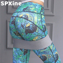 Buttock circle resistance belt yoga fitness elastic belt female training tensile belt abuse hip hip training hip hip artifact squat elastic ring