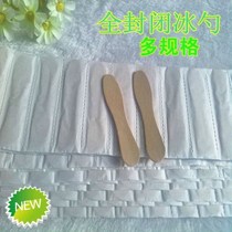 Food grade ice cream sticks Ice cream pelican wooden spoon Independent packaging disposable wooden sticks Wooden chips Ice cream sticks handmade wooden strips