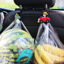 Car hook seat back hook Cute cartoon car with multi-function car on the back of the small hook