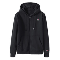 Champion car official website flagship store official sweater Men and women lovers spring and autumn cardigan tide simple casual hooded jacket
